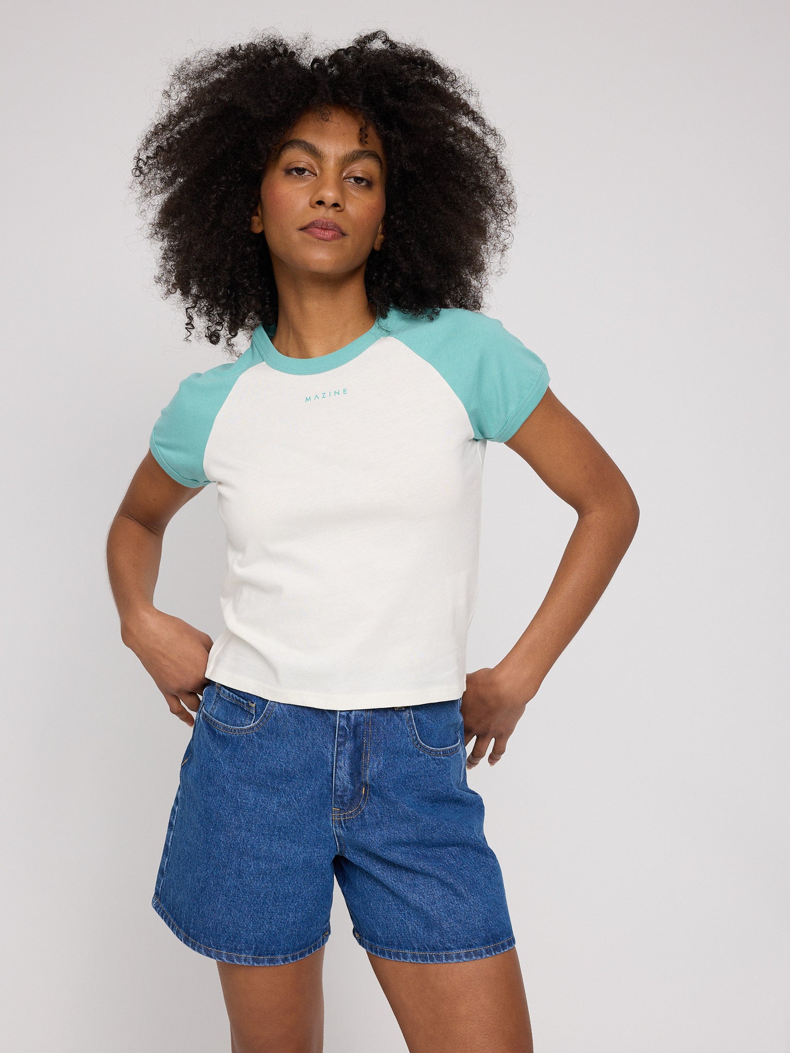 Contrast Sleeves T-Shirt