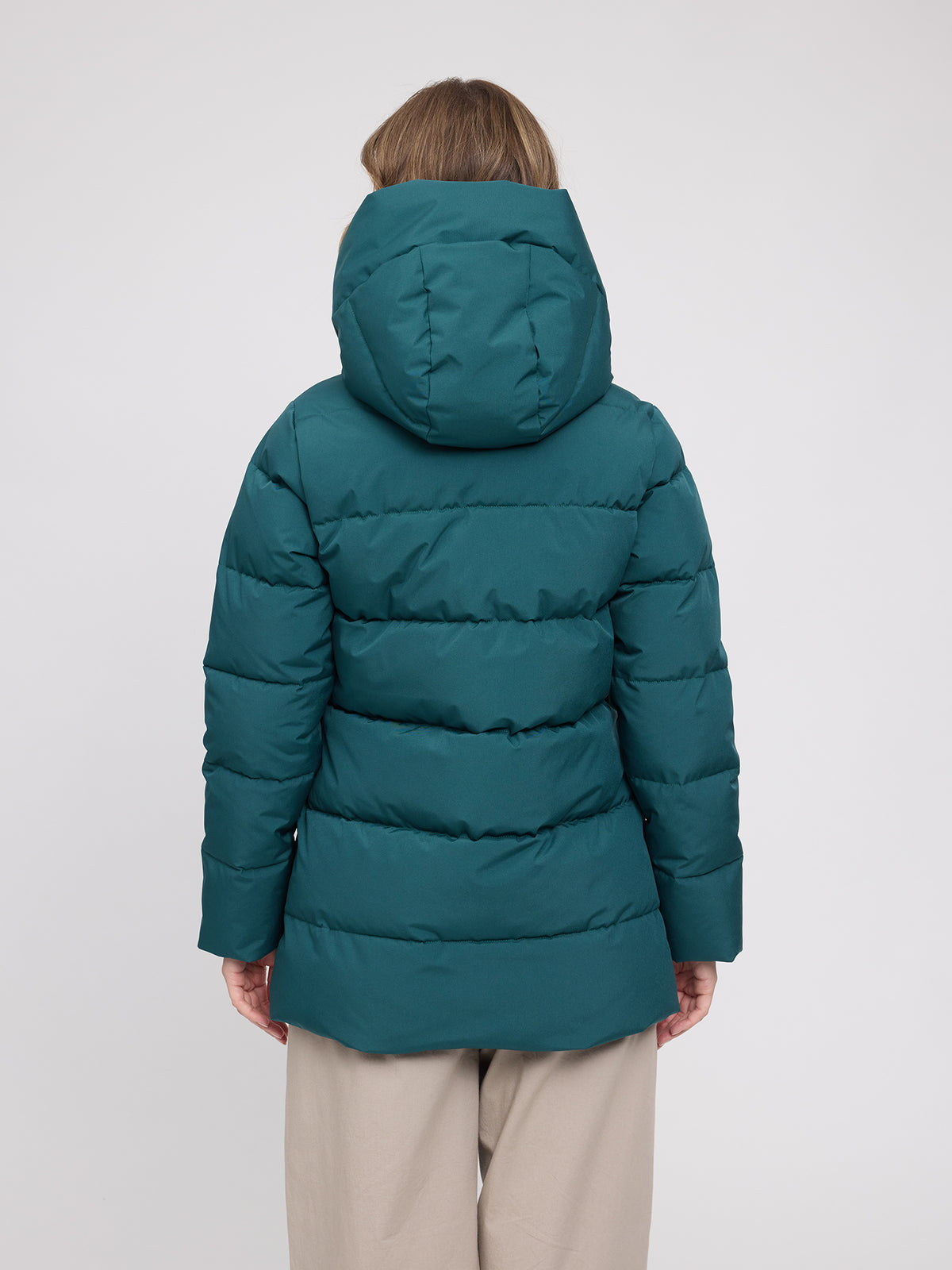 Basic Mid Length Puffer Jacket