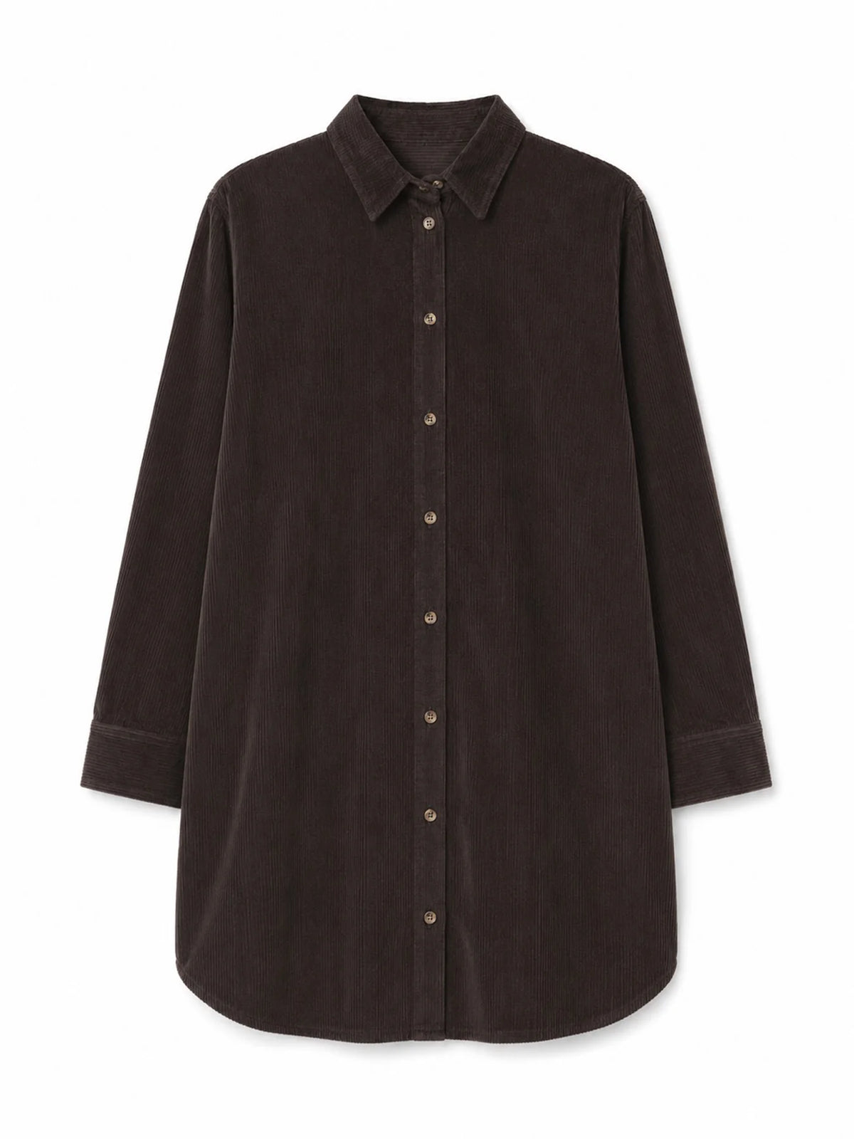 Corduroy Dress dark chocolate