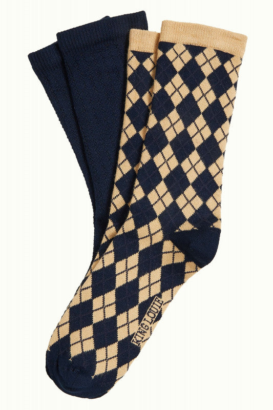 Socks 2-Pack Argyle