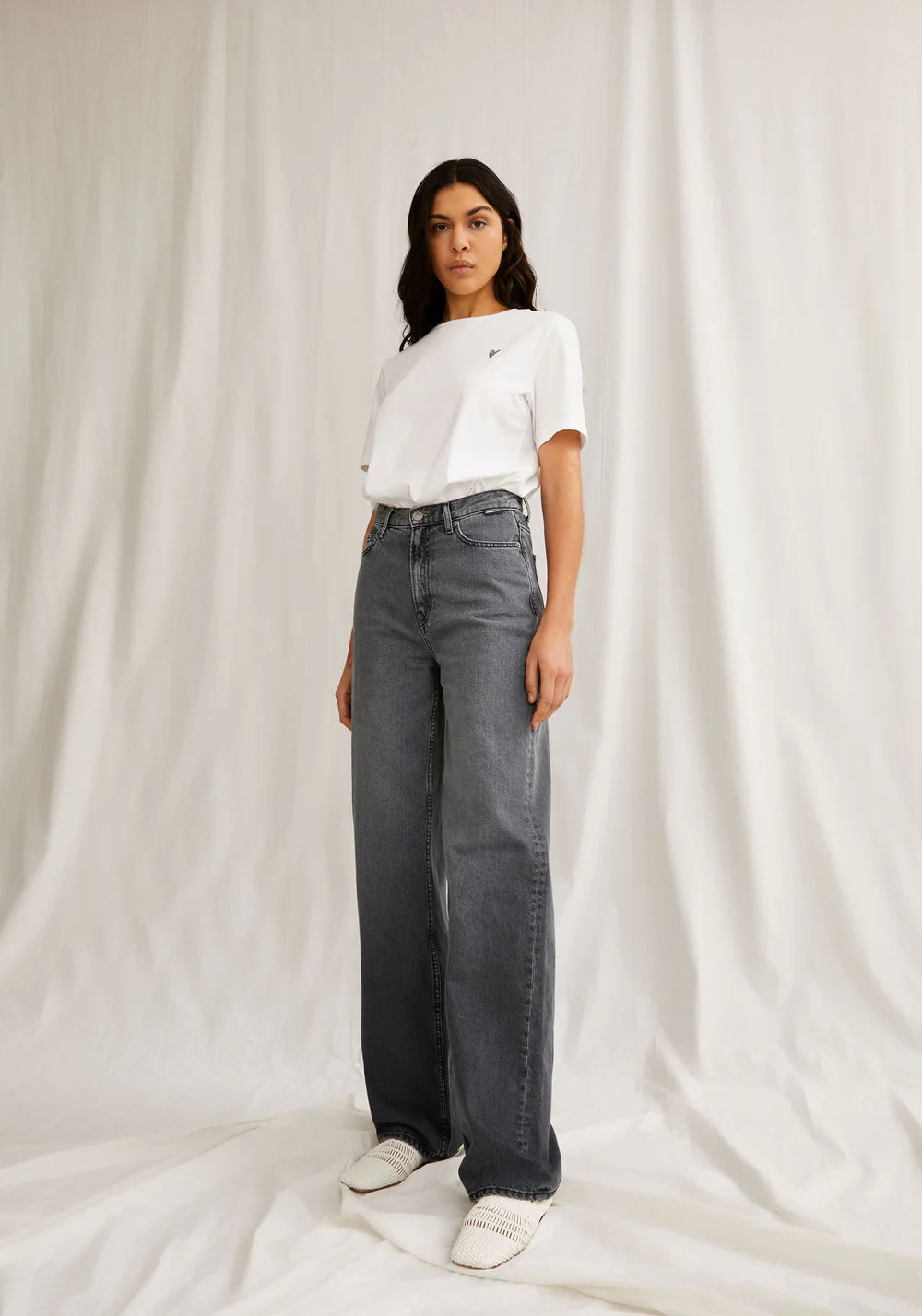 Enijaa High Waist Wide Jean
