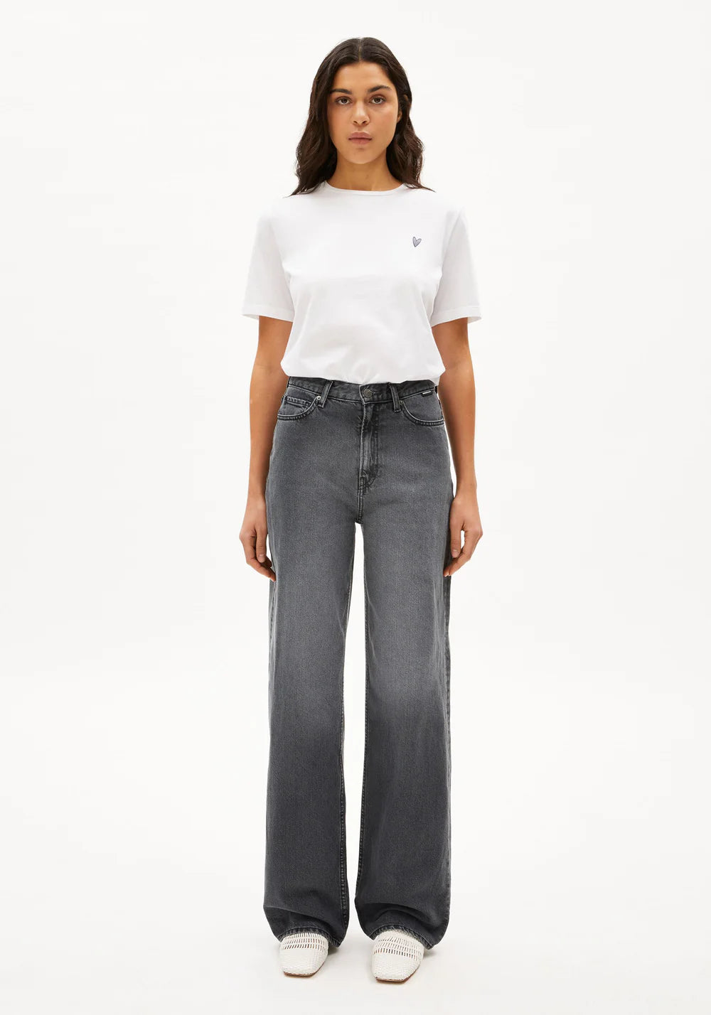 Enijaa High Waist Wide Jean
