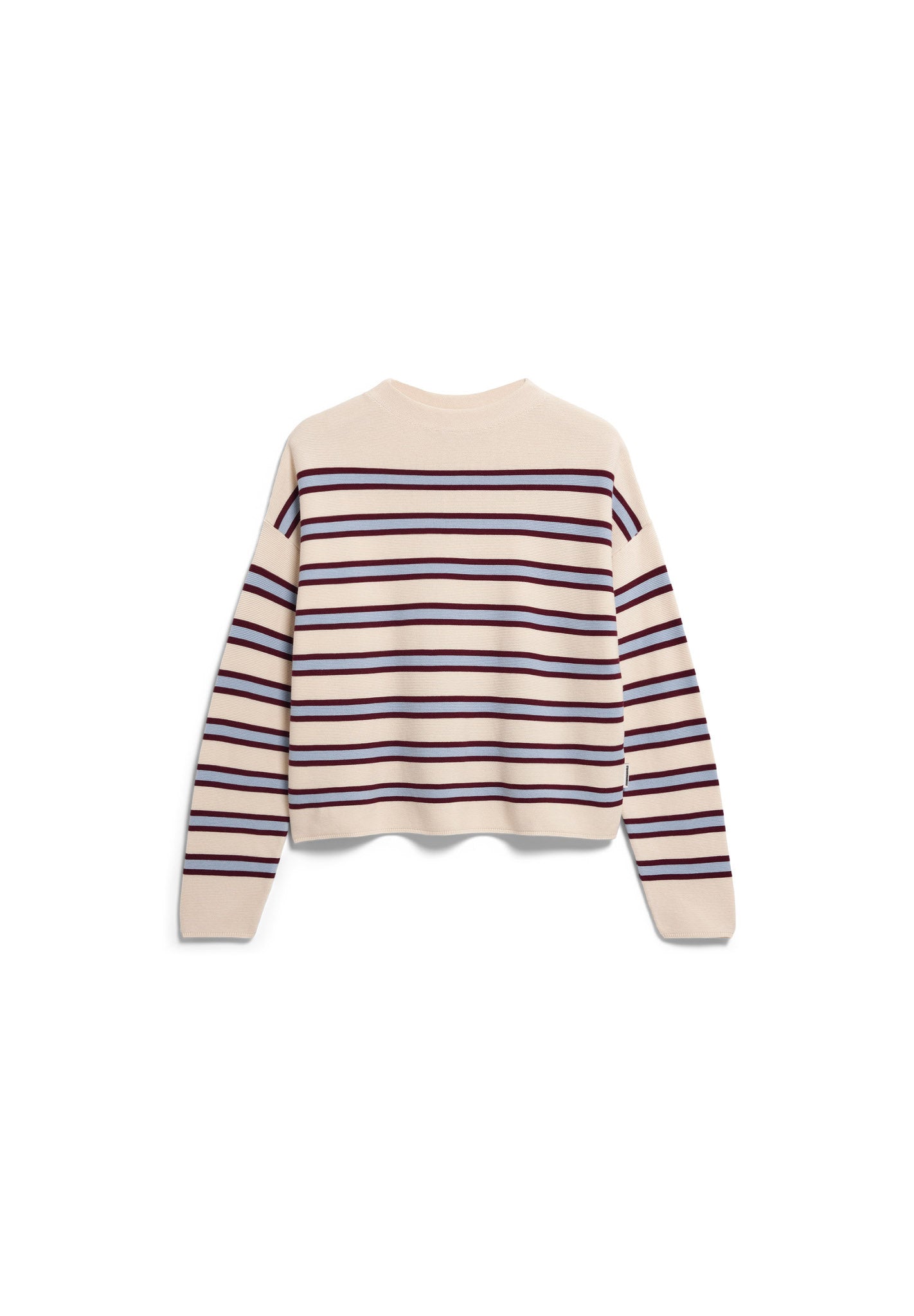 Merinaa Striped Knit Sweater