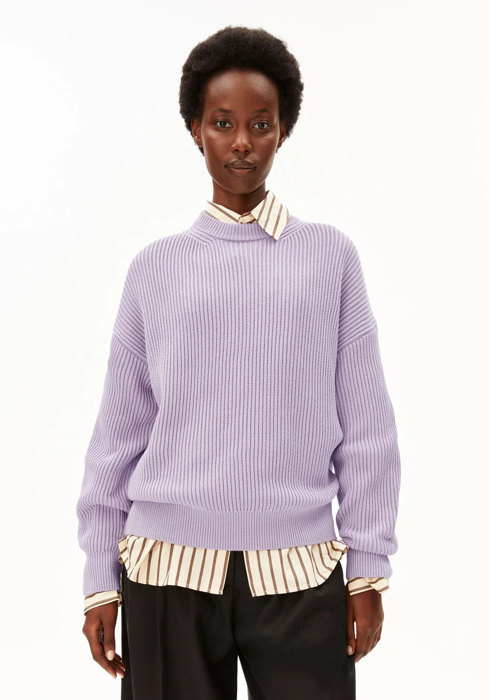 Vanisé Rib Knit Sweater