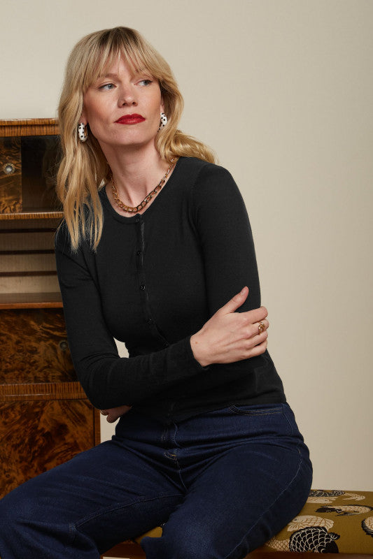 Cardi Roundneck Cocoon