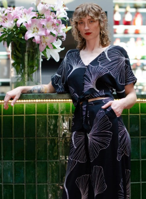 Floating Flare Palazzo Trousers