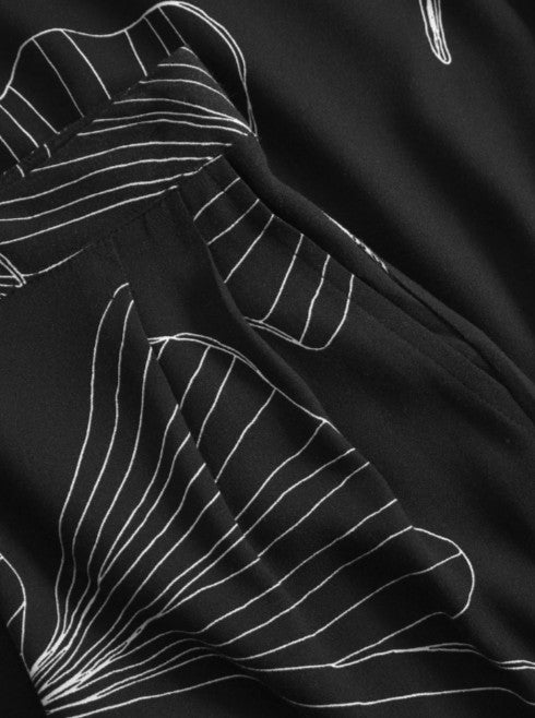 Floating Flare Palazzo Trousers