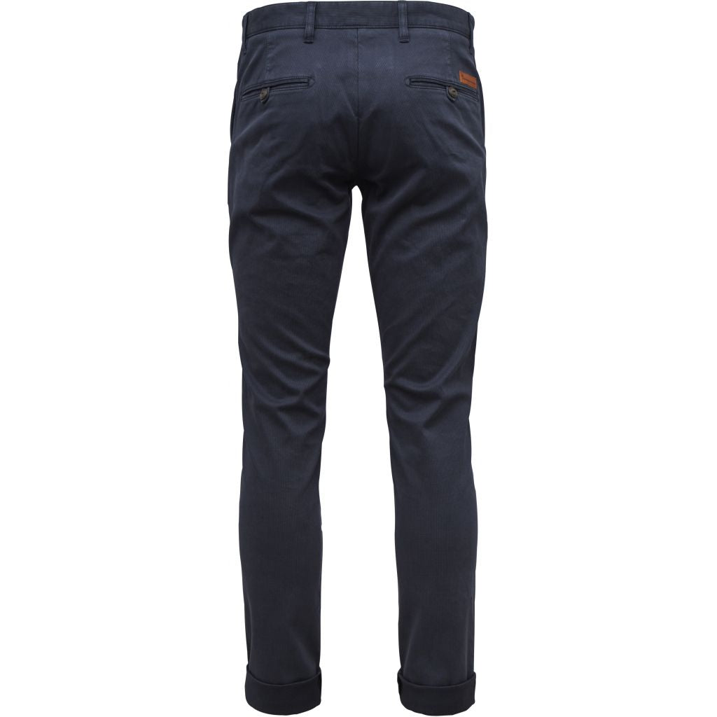 Fabric Dyed Striped Pant