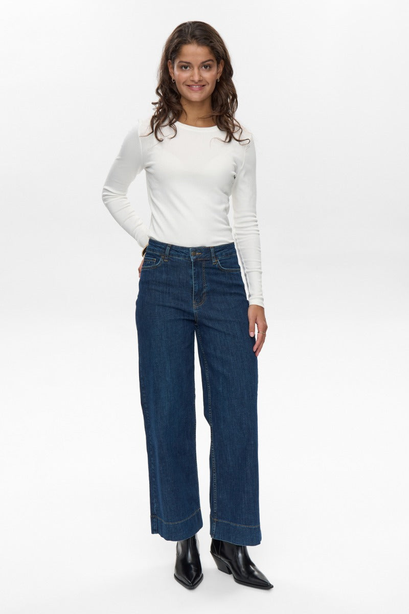Nuparis Cropped Jeans Dark