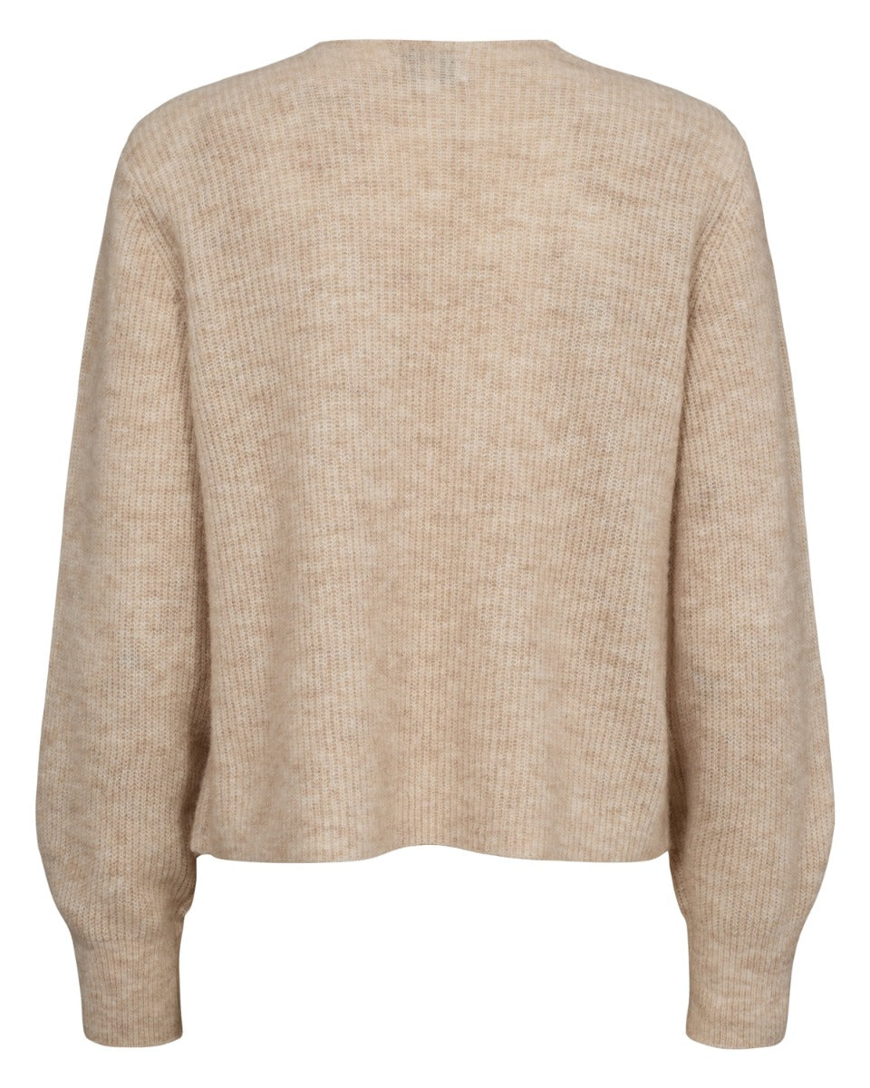Nuriette Rib Open Cardigan