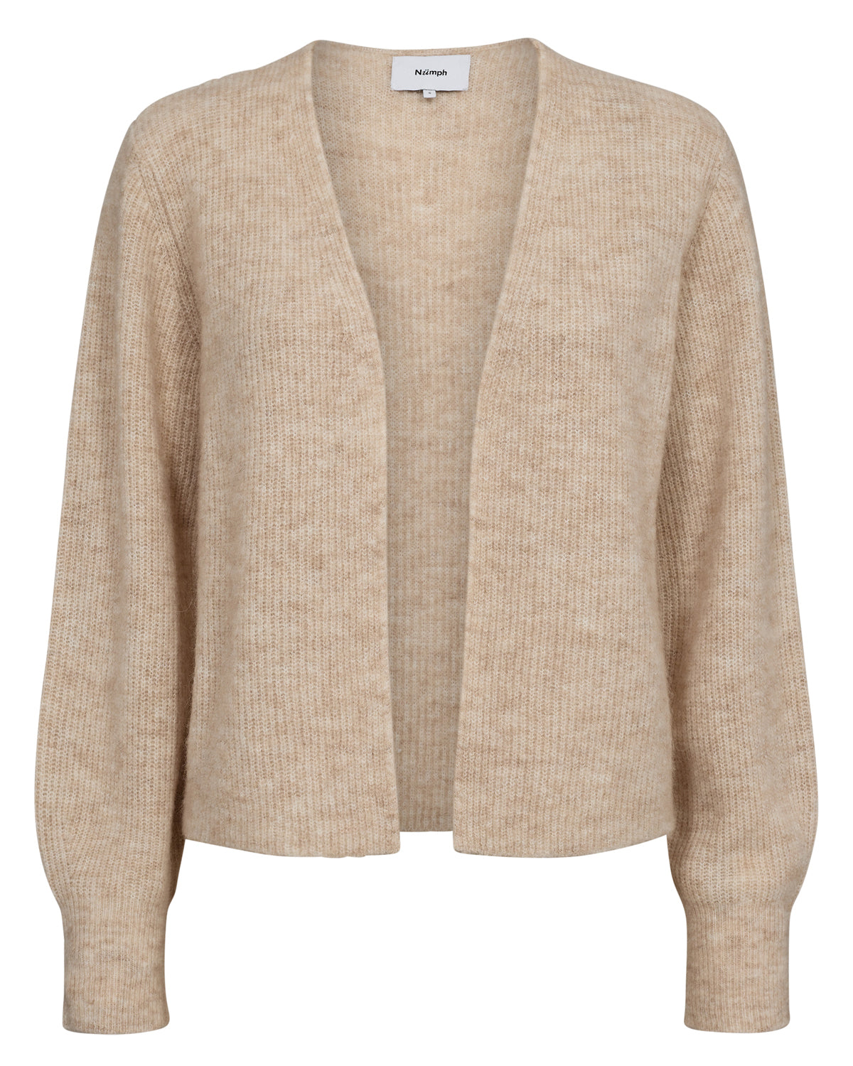 Nuriette Rib Open Cardigan