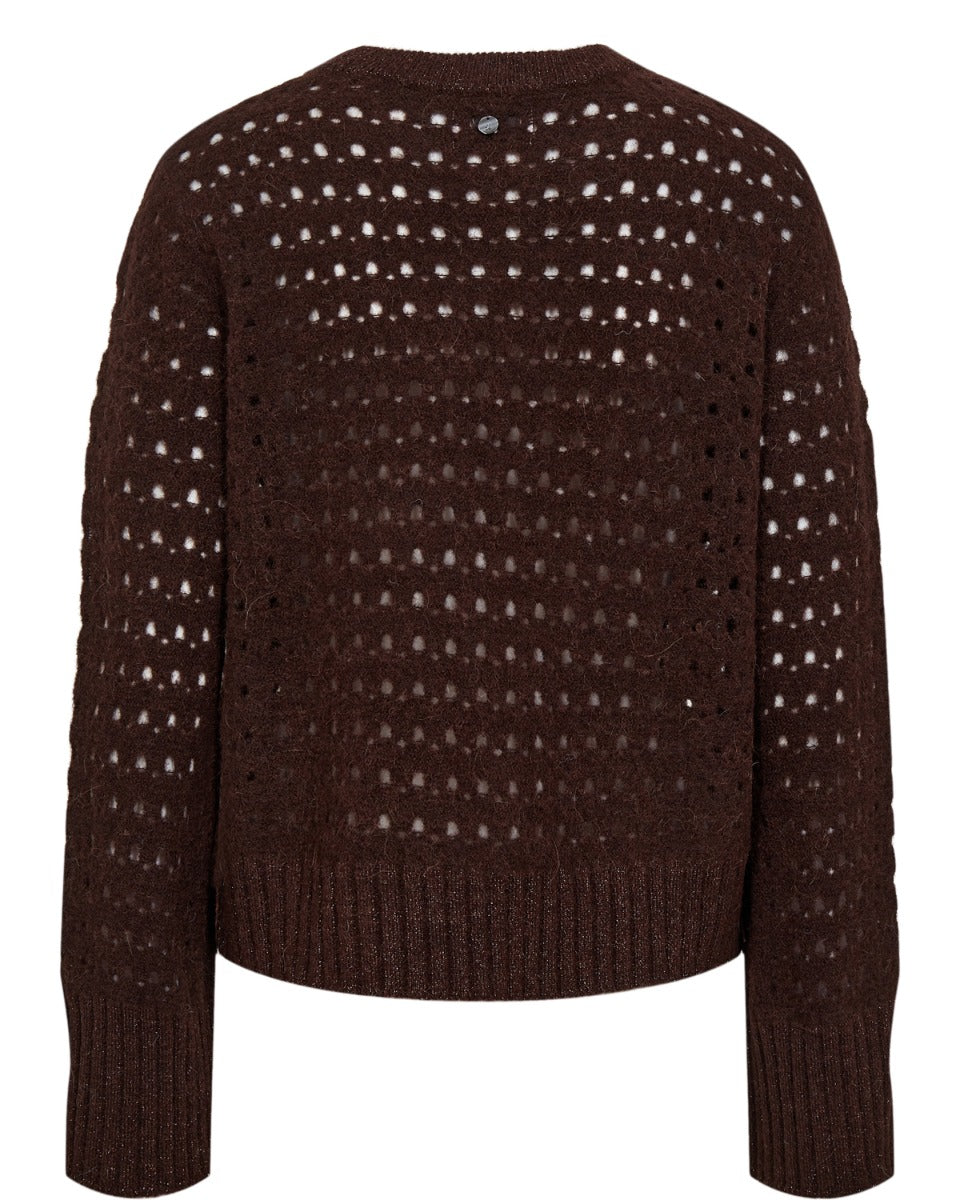 Nuriette Dot Pointelle Pullover