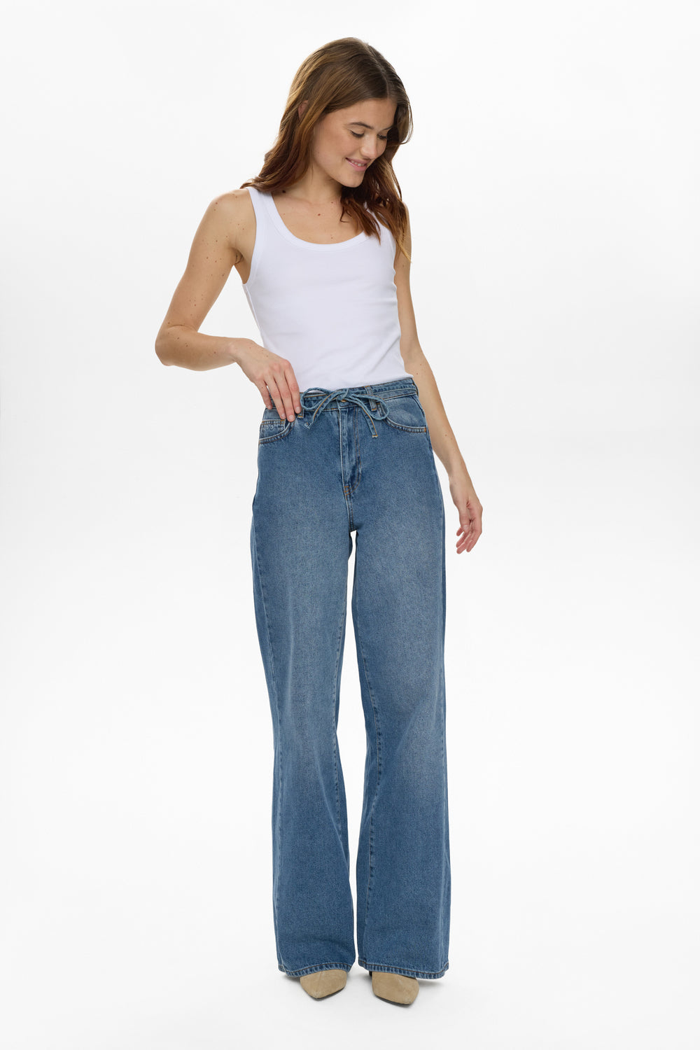 Nubrooklyn HR Wide Jeans