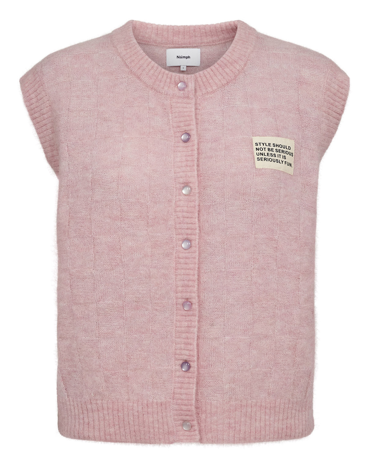 Nuriette Check Vest