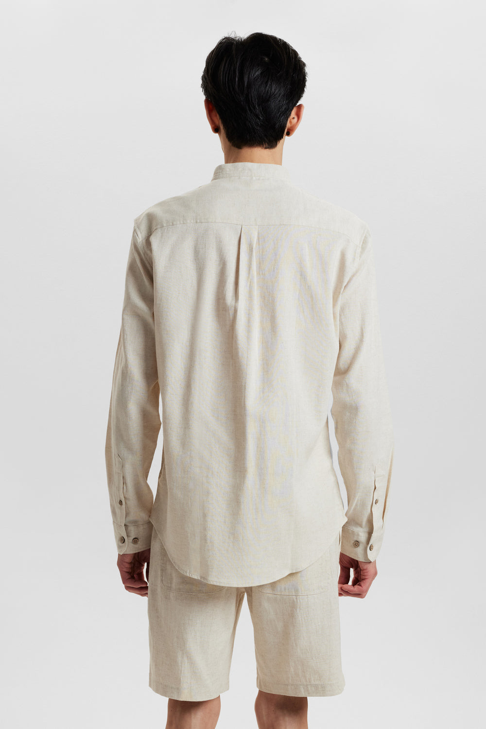 Aklukas L/S Cot/Linen Shirt