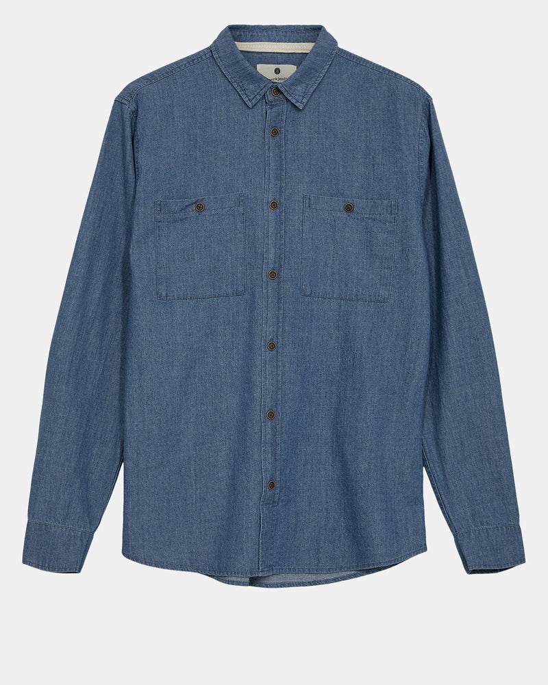 Akleif L/S Chambray Shirt Regular