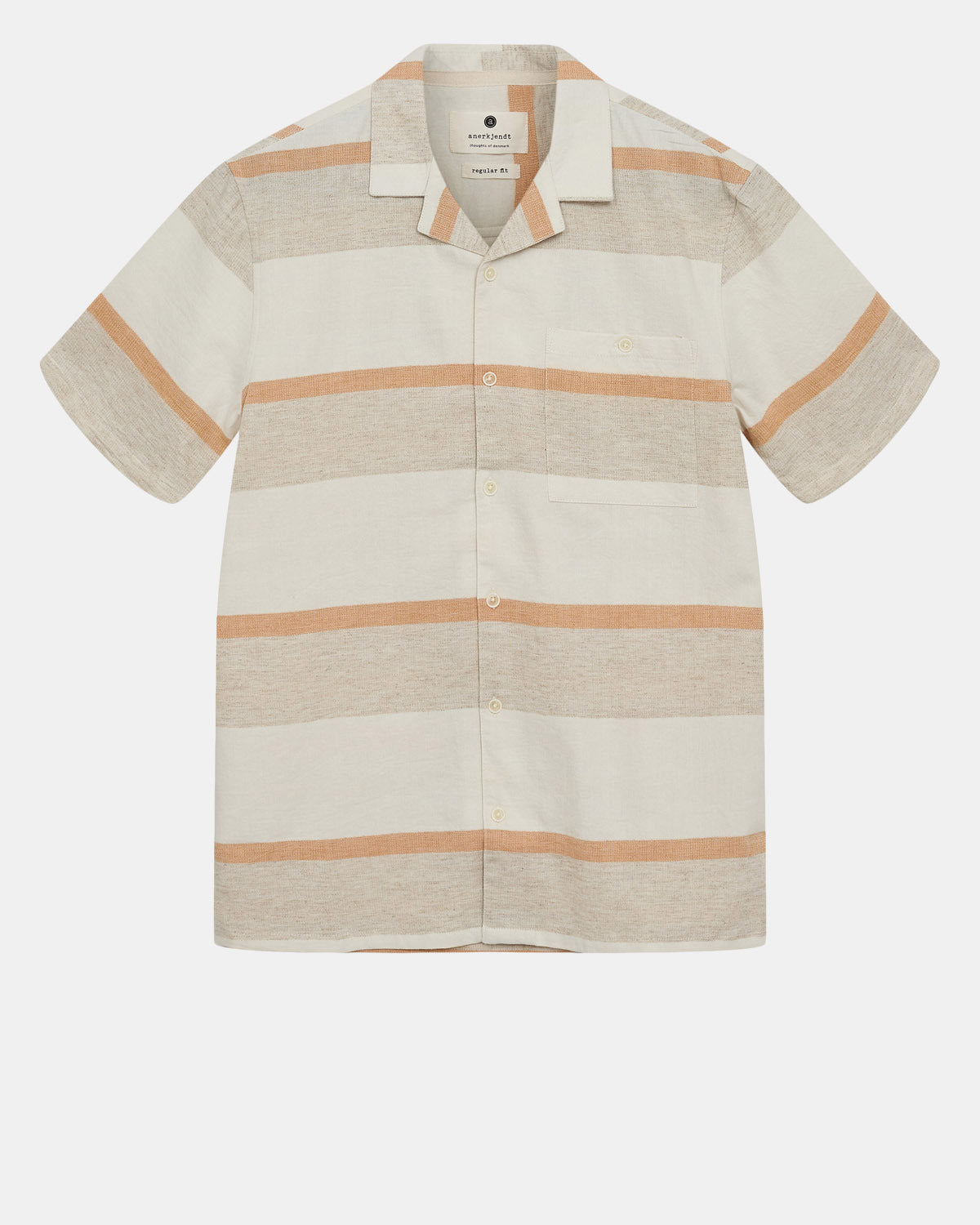 Akleo S/S Big Stripe Shirt Relaxed