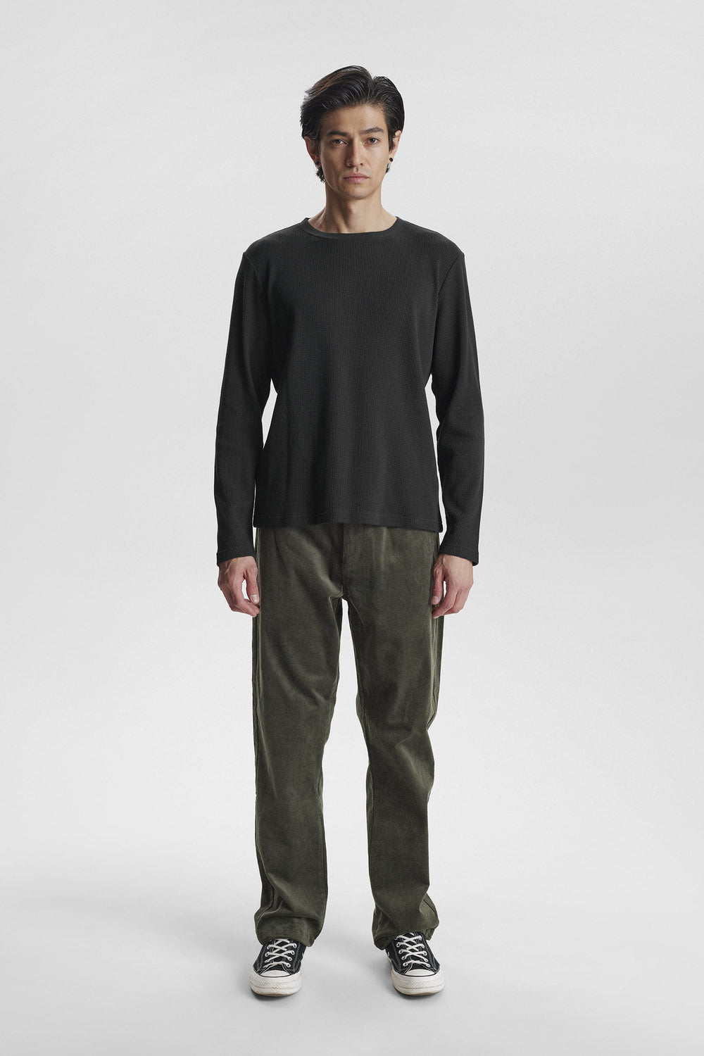 Akkikki L/S Waffle Tee