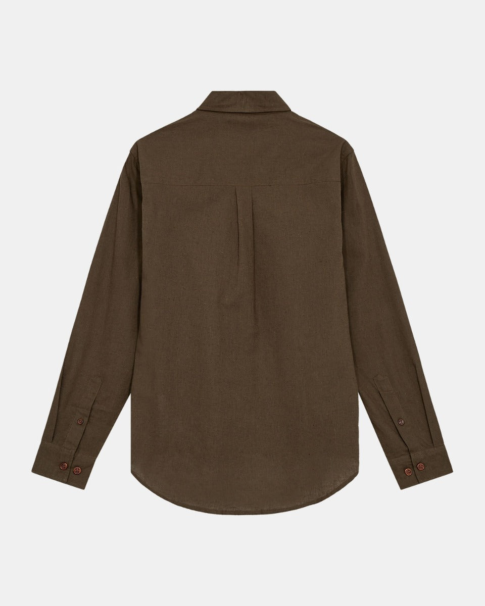 Akleif L/S Cot/Linen Shirt