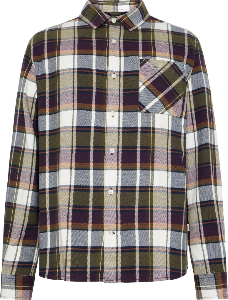 Organic Cotton Checked Flannel Shirt GOTS