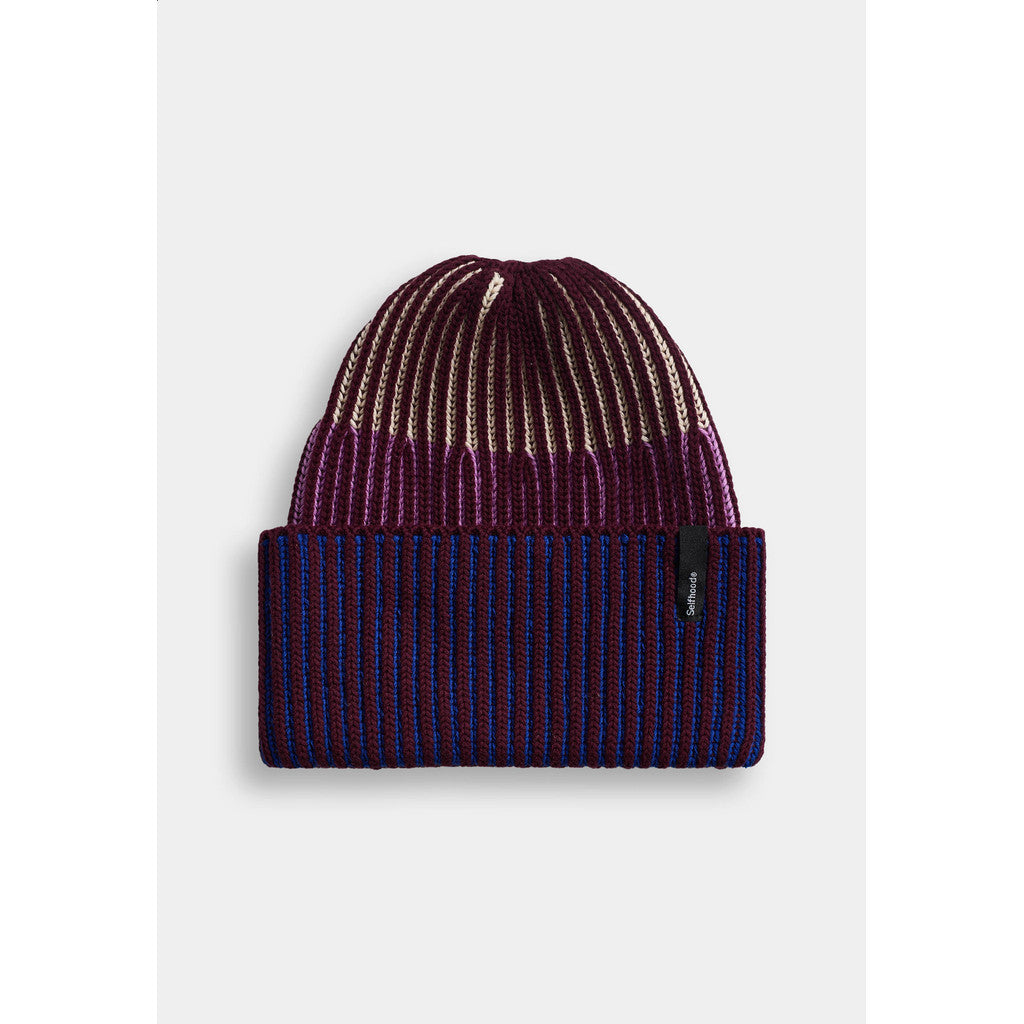 Rib Block Beanie
