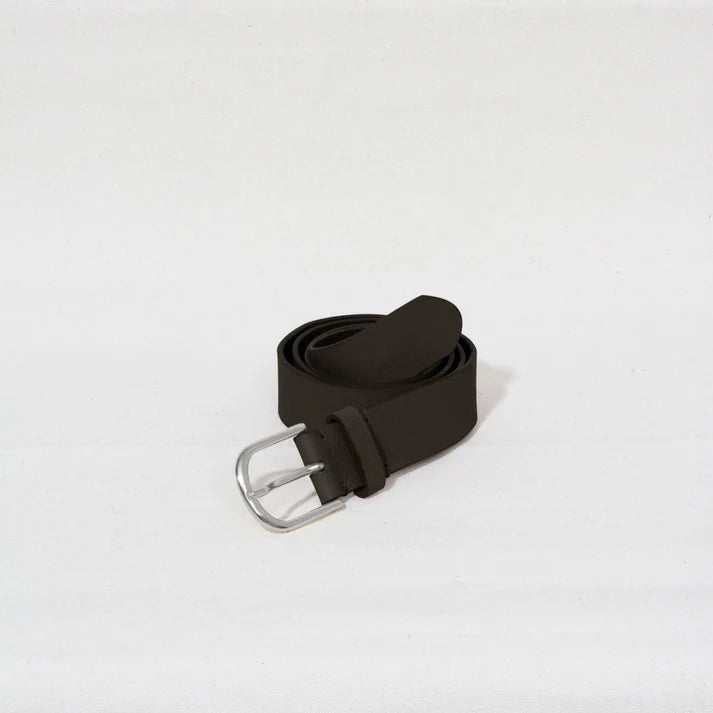 Koei Belt wide, Black, matt-silver
