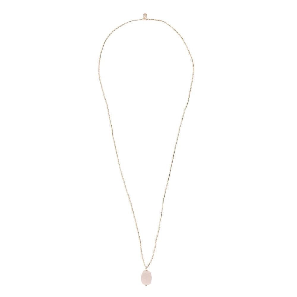 Calm Rose Quartz Necklace