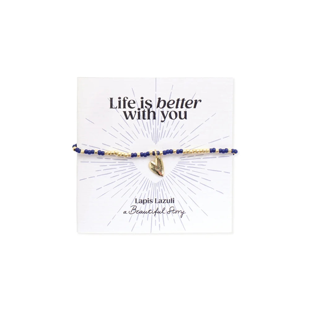 Sweetheart Lapis Lazuli Bracelet