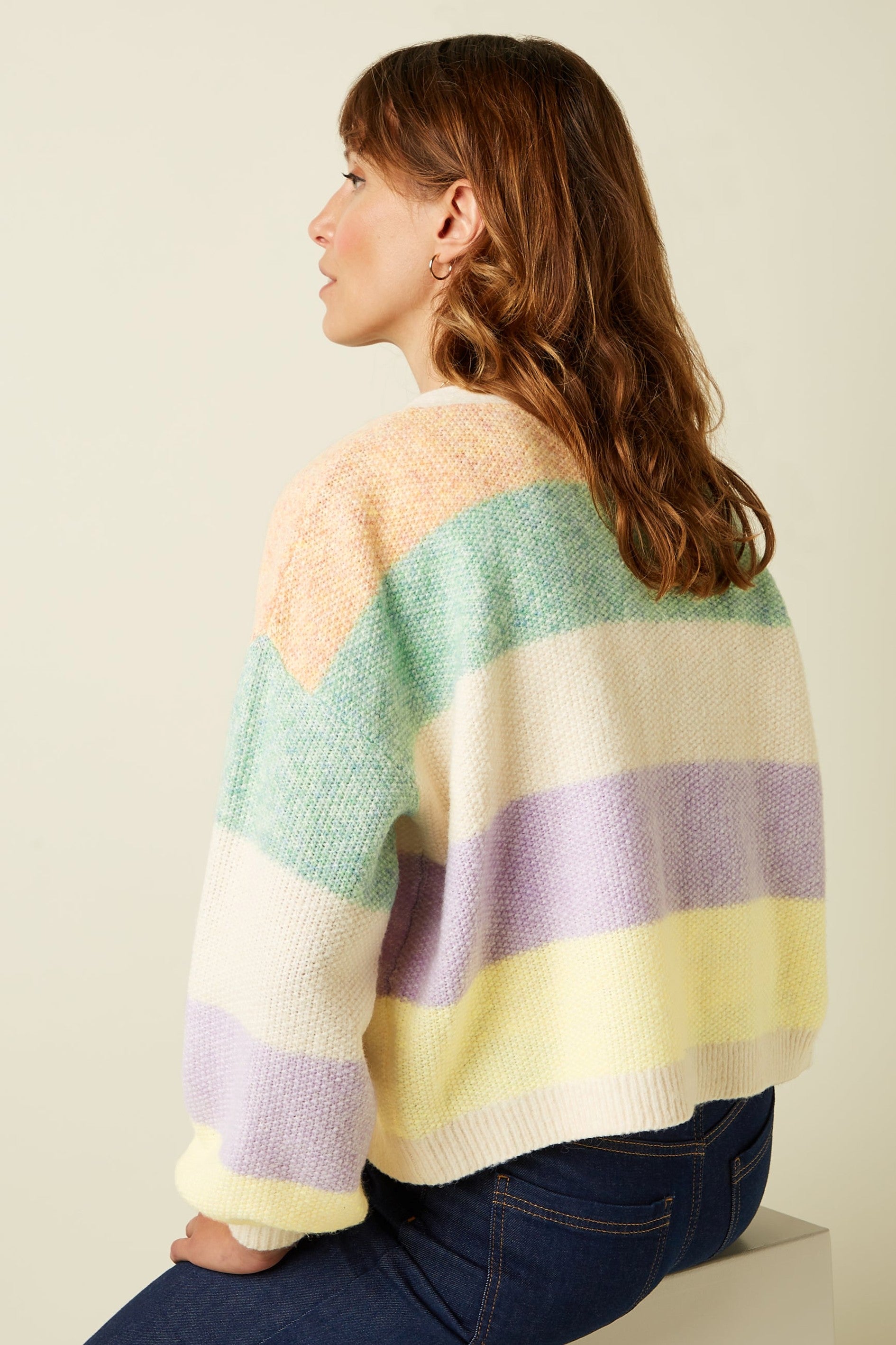 Cardi Loose Short Chunky