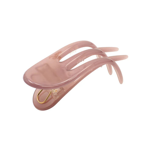 Julie Flat Claw-Antique Mauve
