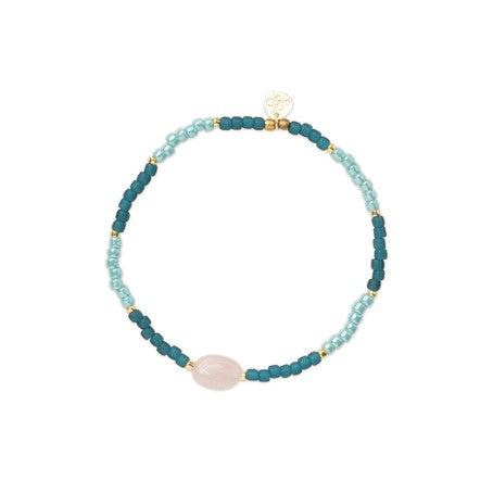 Haze Rosenquarz Armband