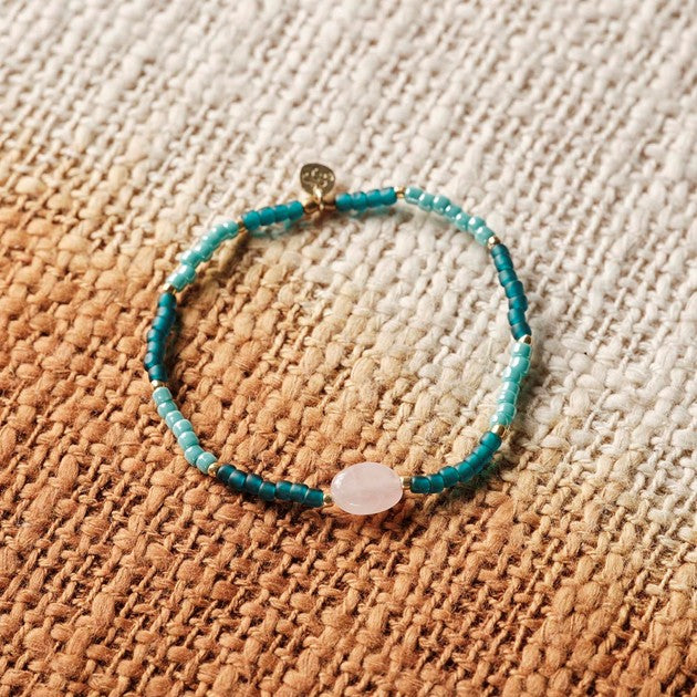 Haze Rosenquarz Armband