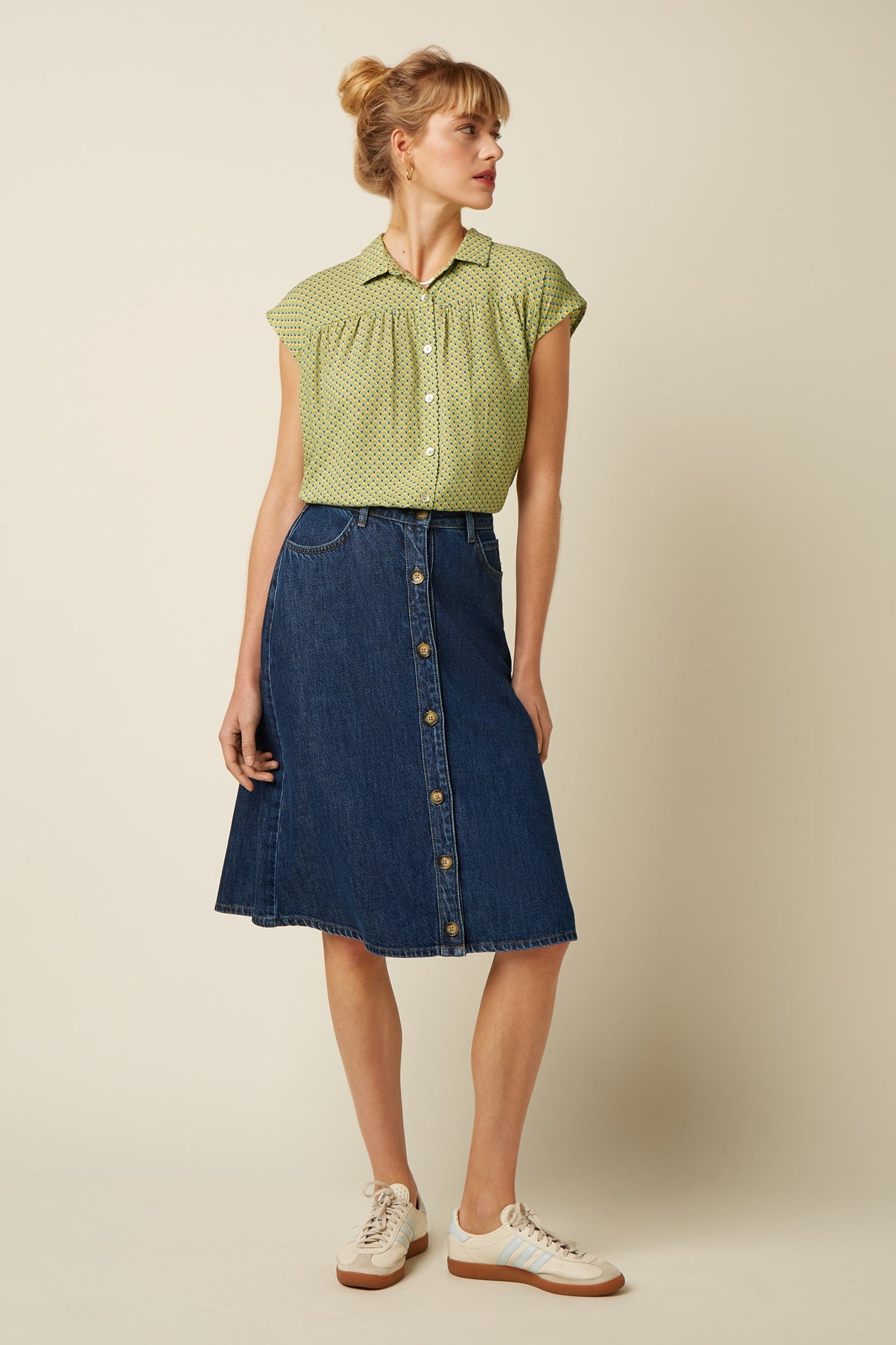 Marie Skirt Playa Denim