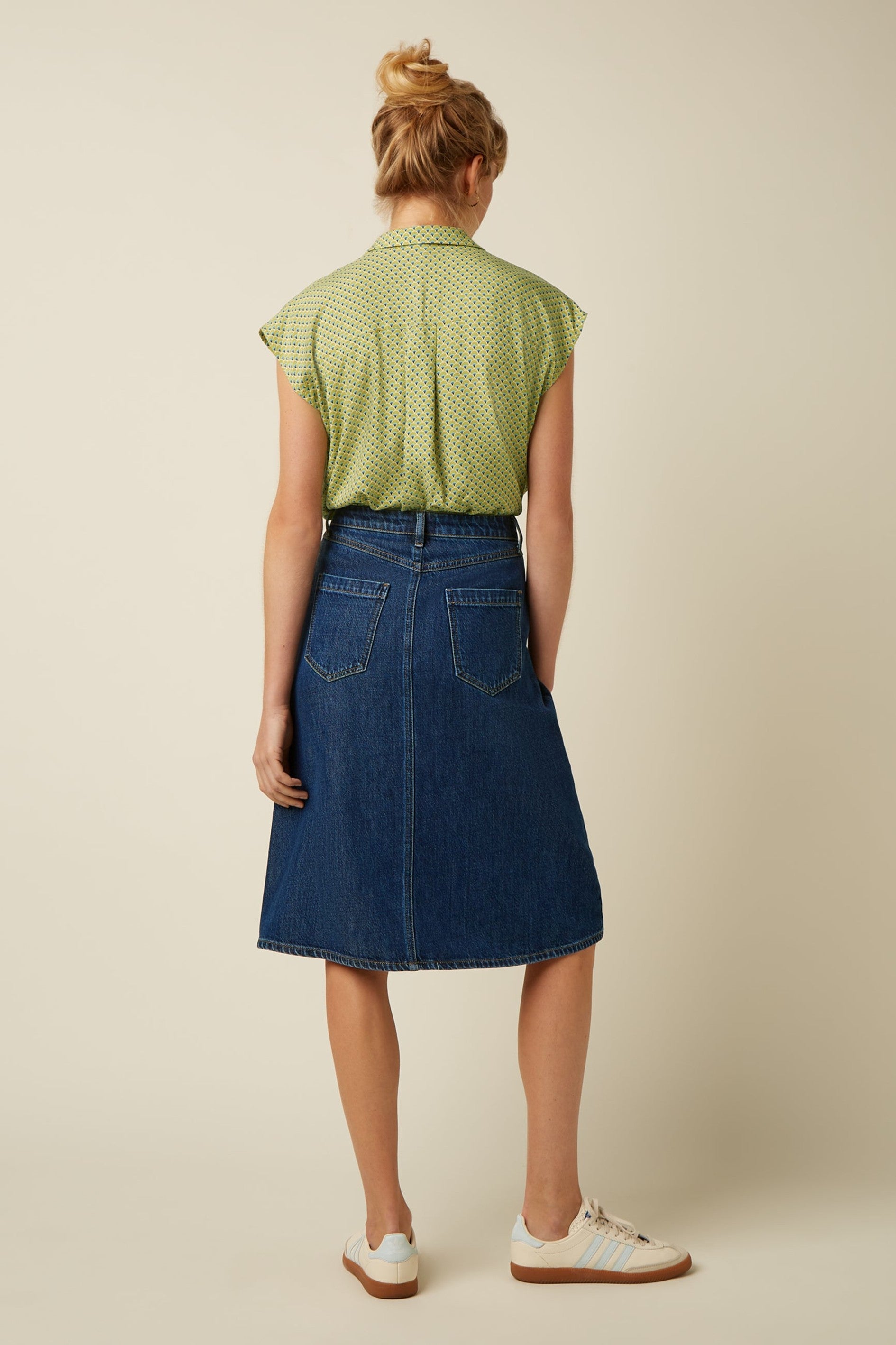 Marie Skirt Playa Denim