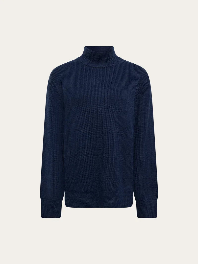 Merino high neck sweater