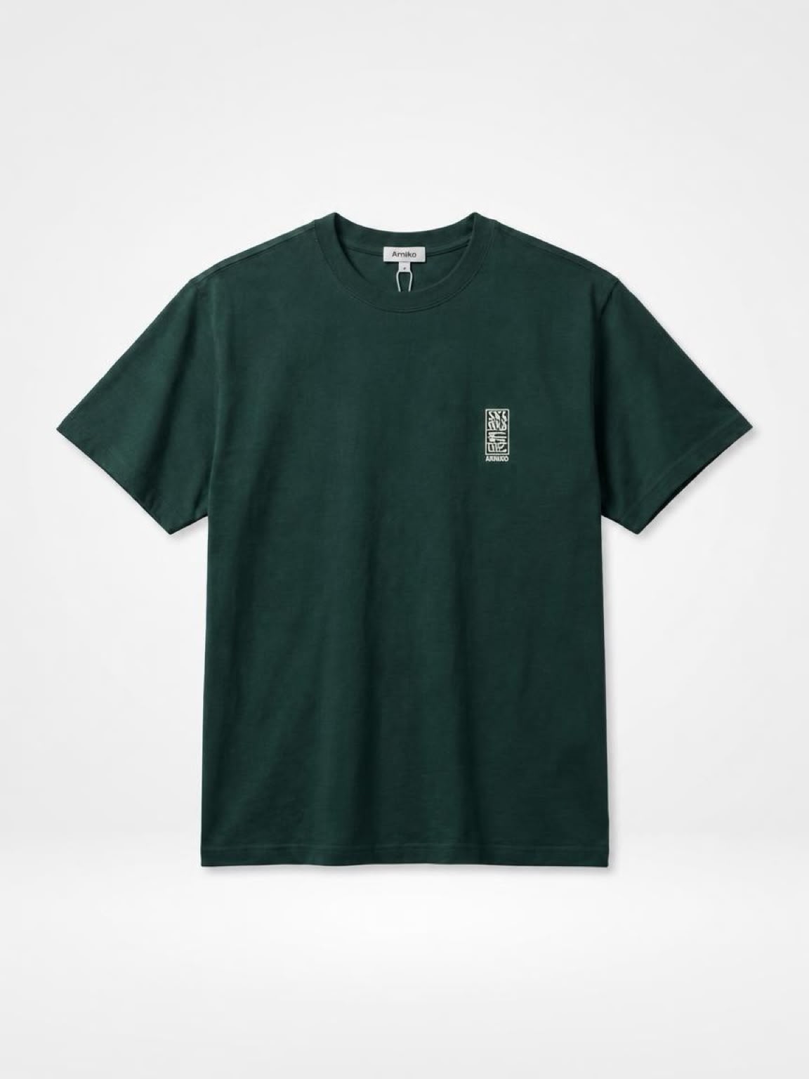 Leopard T-Shirt - bottle green