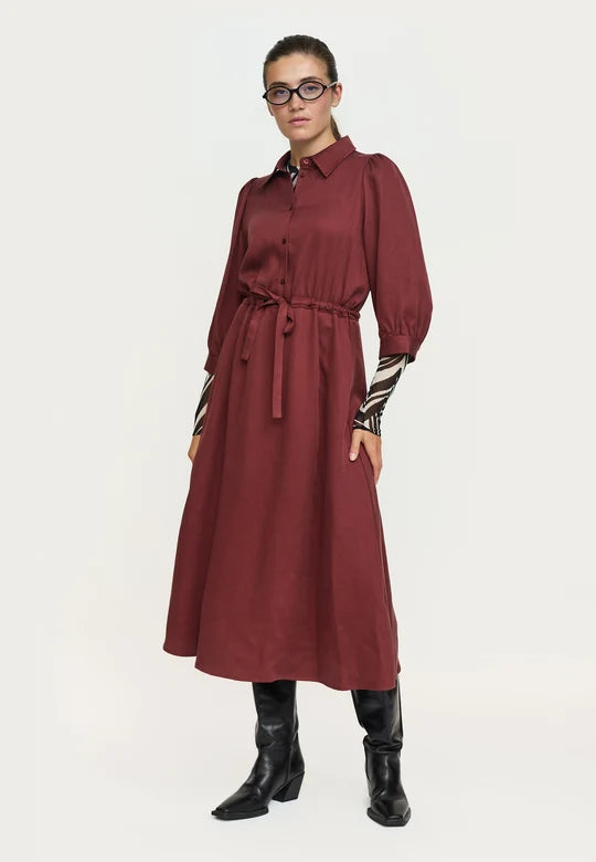 SRStormy Midi Belt Dress