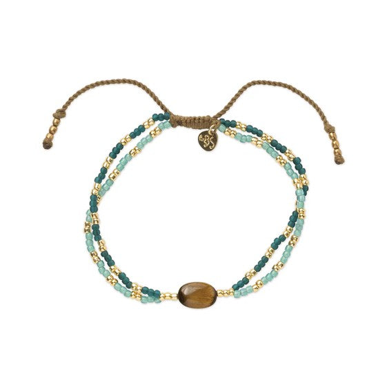 Shining Tigerauge Armband