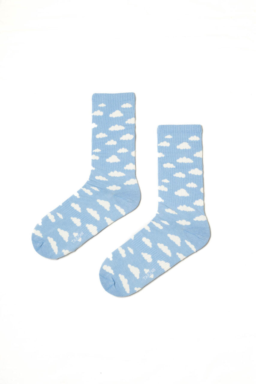 Milu wölkli ciel Socken