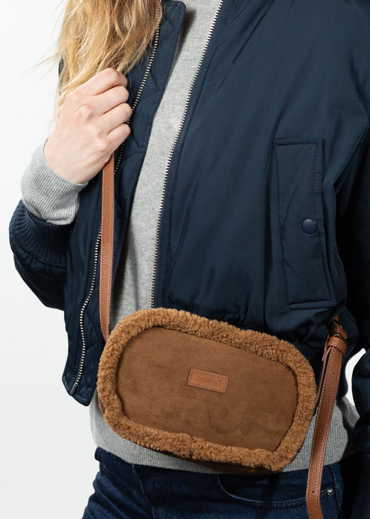 Aedey Shoulderbag dark brown one size