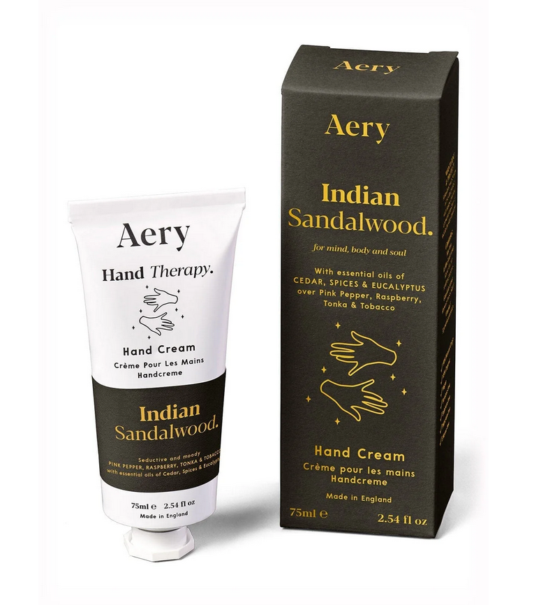 Indian Sandelwood Hand Cream - Pepper Raspberry and Tonka