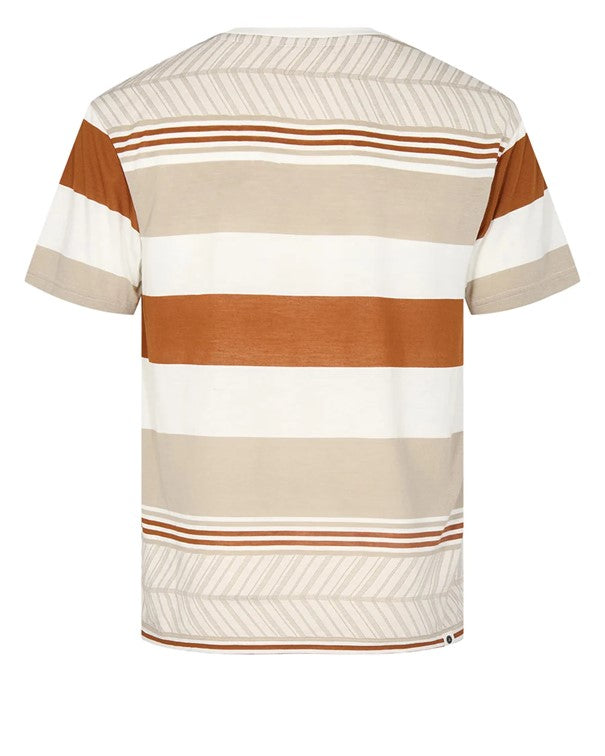 Akkikki Jacquard Tee Brown