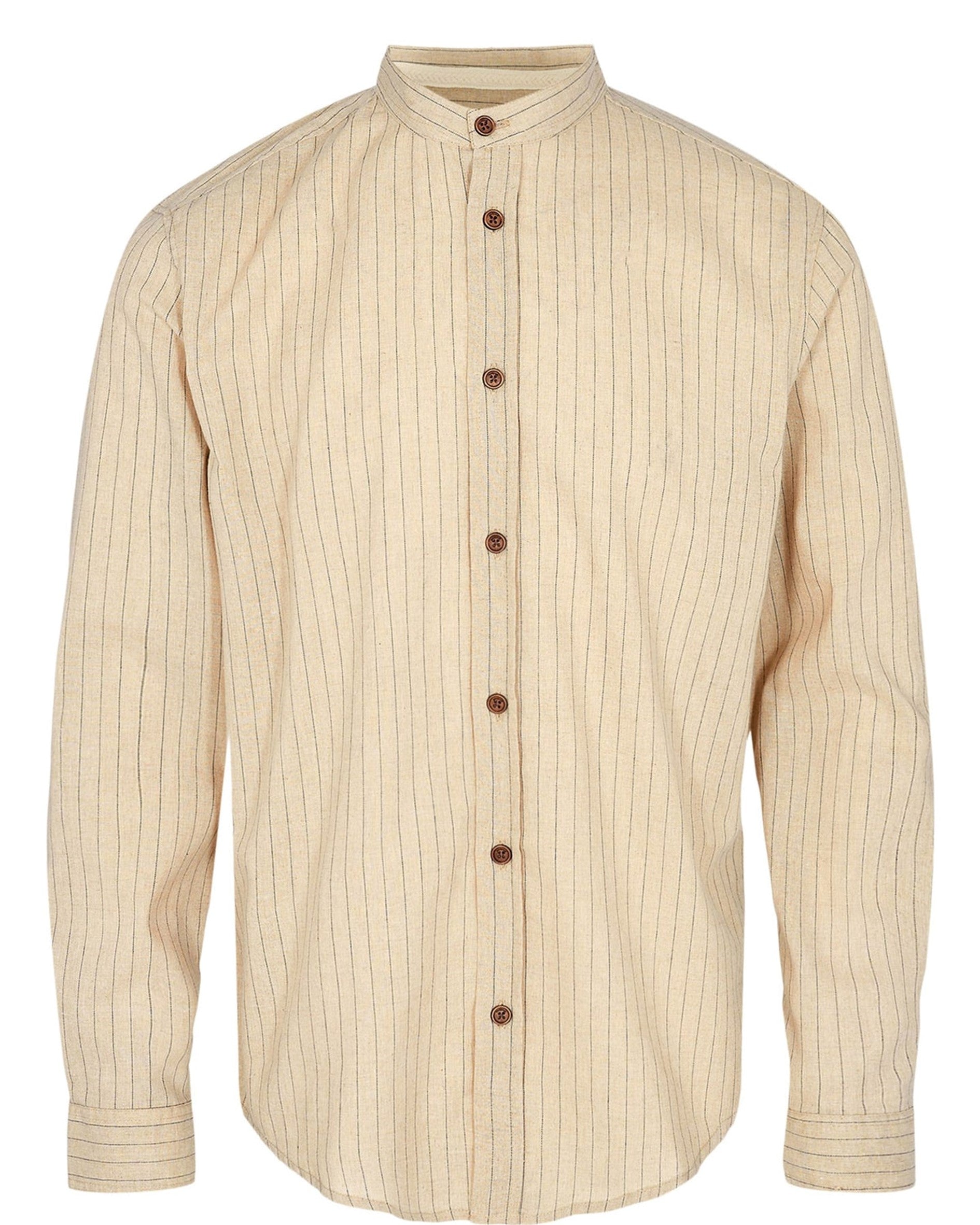 AKKURT L/S PLACKET DETAIL - CHATEAU GRAY