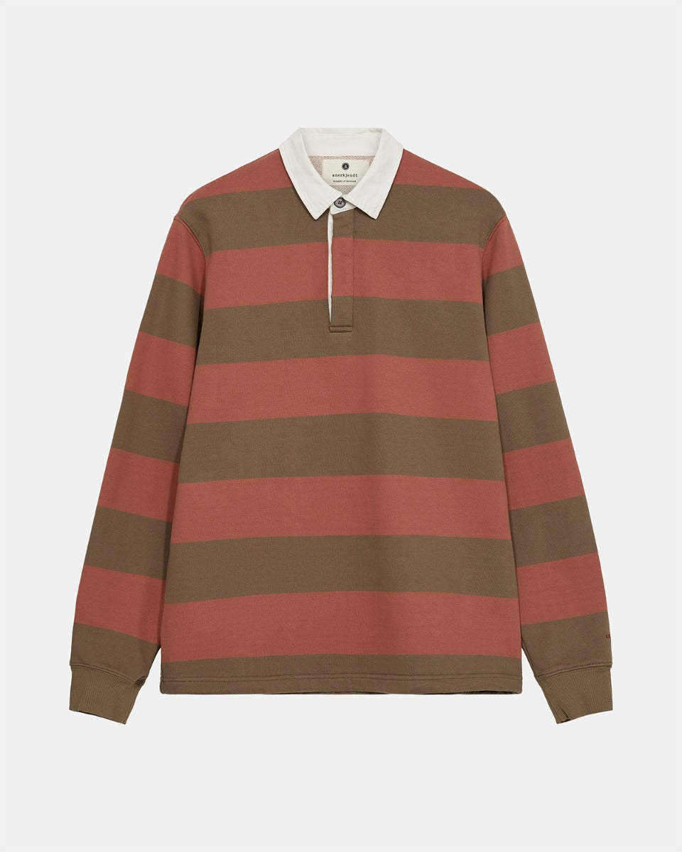 Aksoren Stripe Polo Sweat
