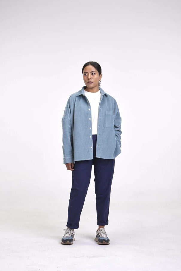 Tahira Cobalt Corduroy