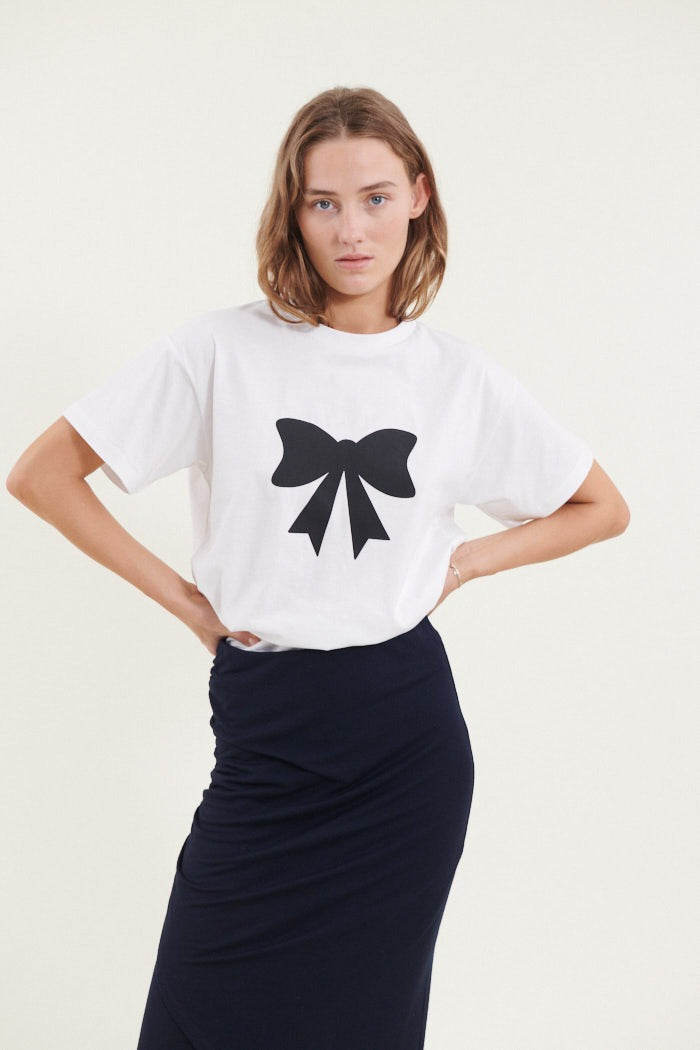 Rikke Bow Tee