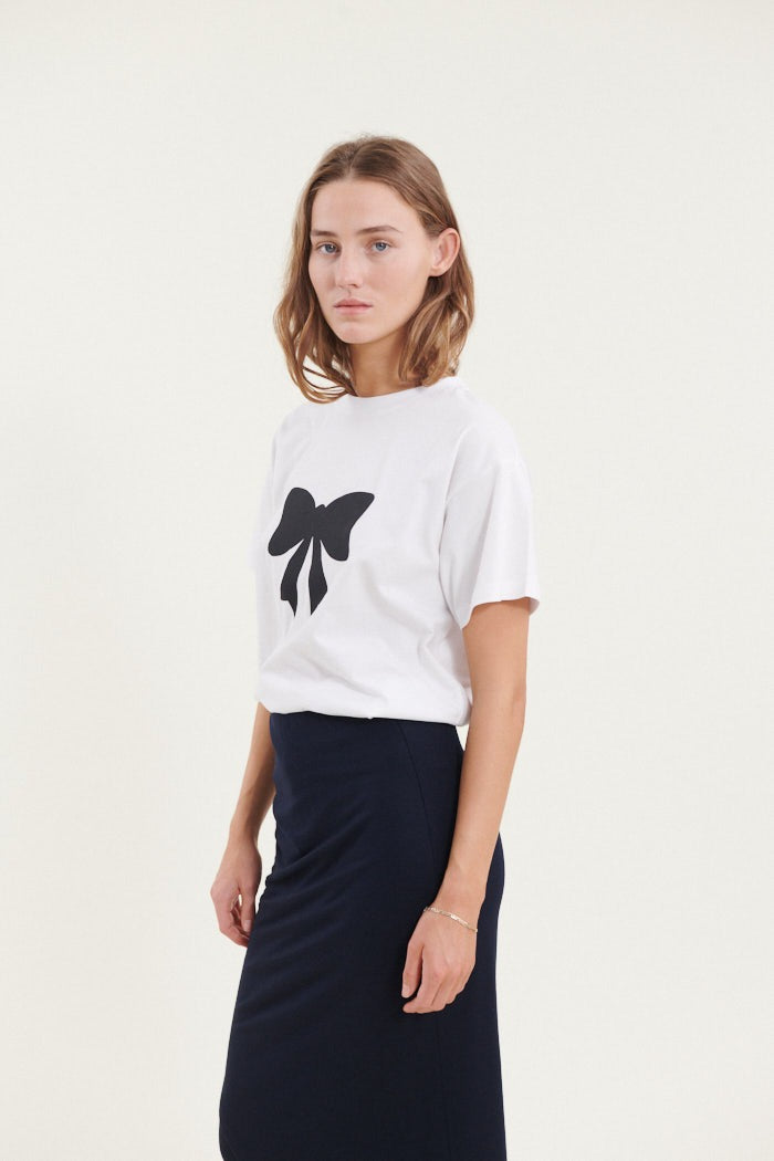 Rikke Bow Tee