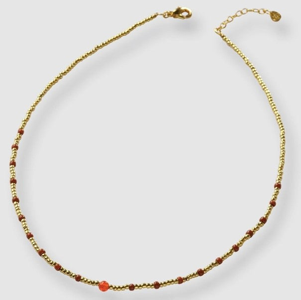 Primary Carnelian Necklace