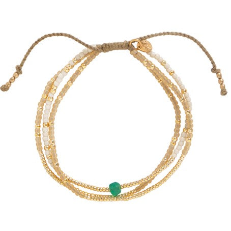 Sensation Aventurin Goldfarbige Armband