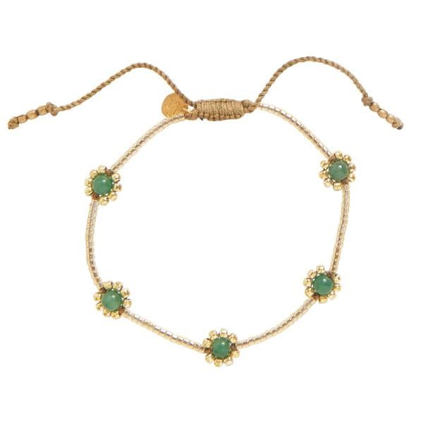 Botanic Aventurin Goldfarbige Armband